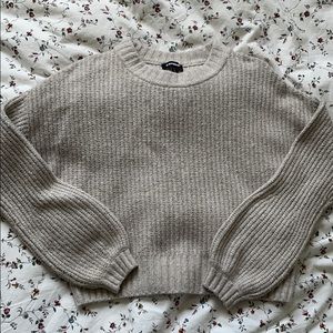 Express knit sweater